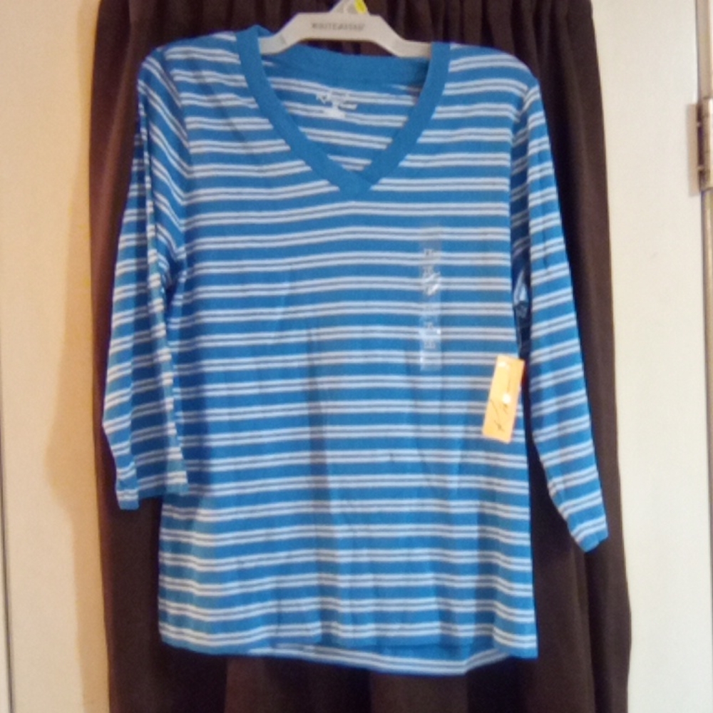 Kim Rogers xl 3/4 shirt  NWT